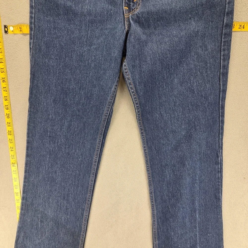 Vintage Levis 517 Jeans Mens Blue Bootcut Made In USA Orange Tab 90s Fits‎ 32x32